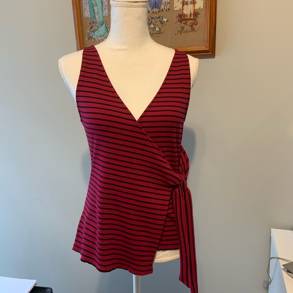 Express one eleven wrap tank top SZ XS